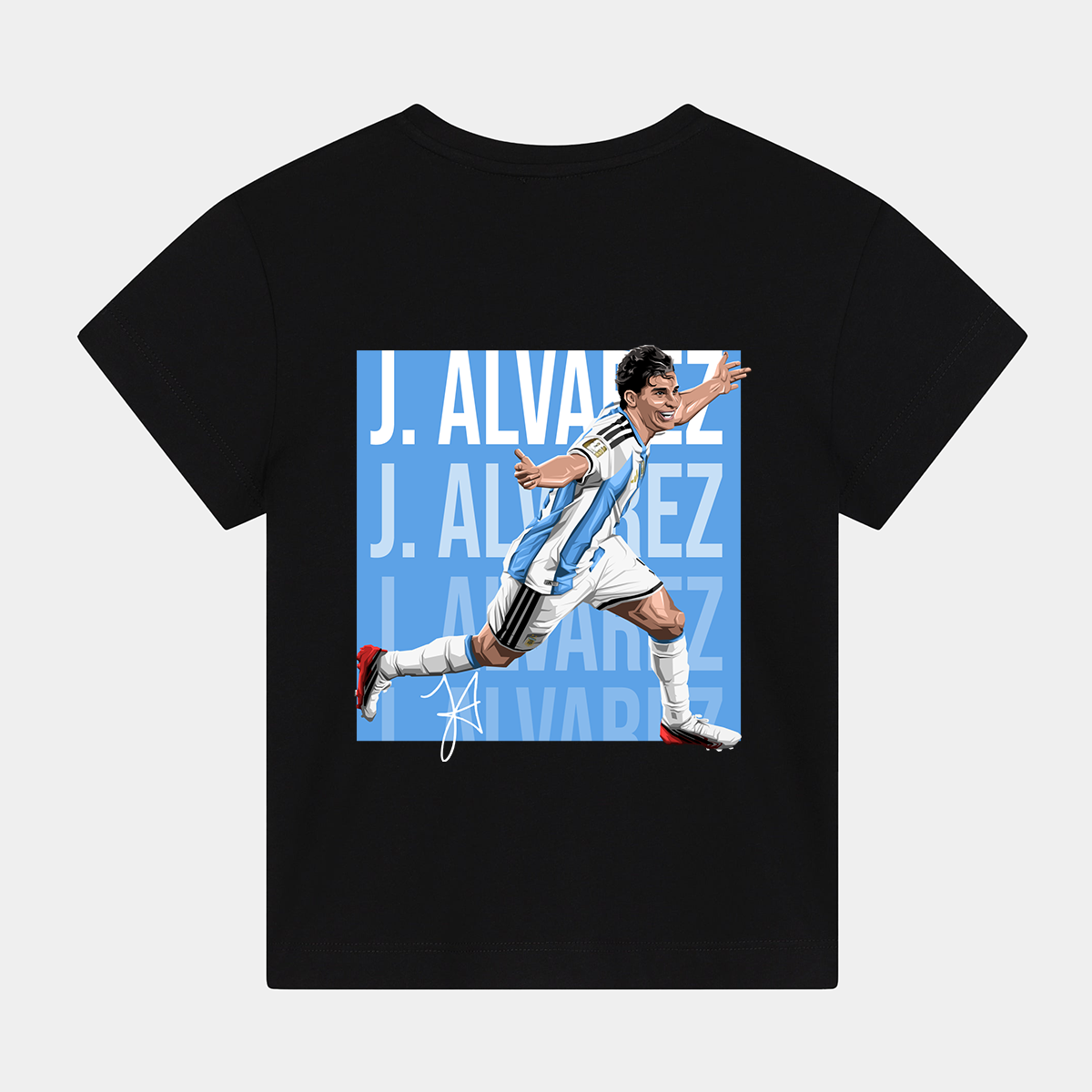 Julian Alvarez Argentina World Cup 26 Home Shirt