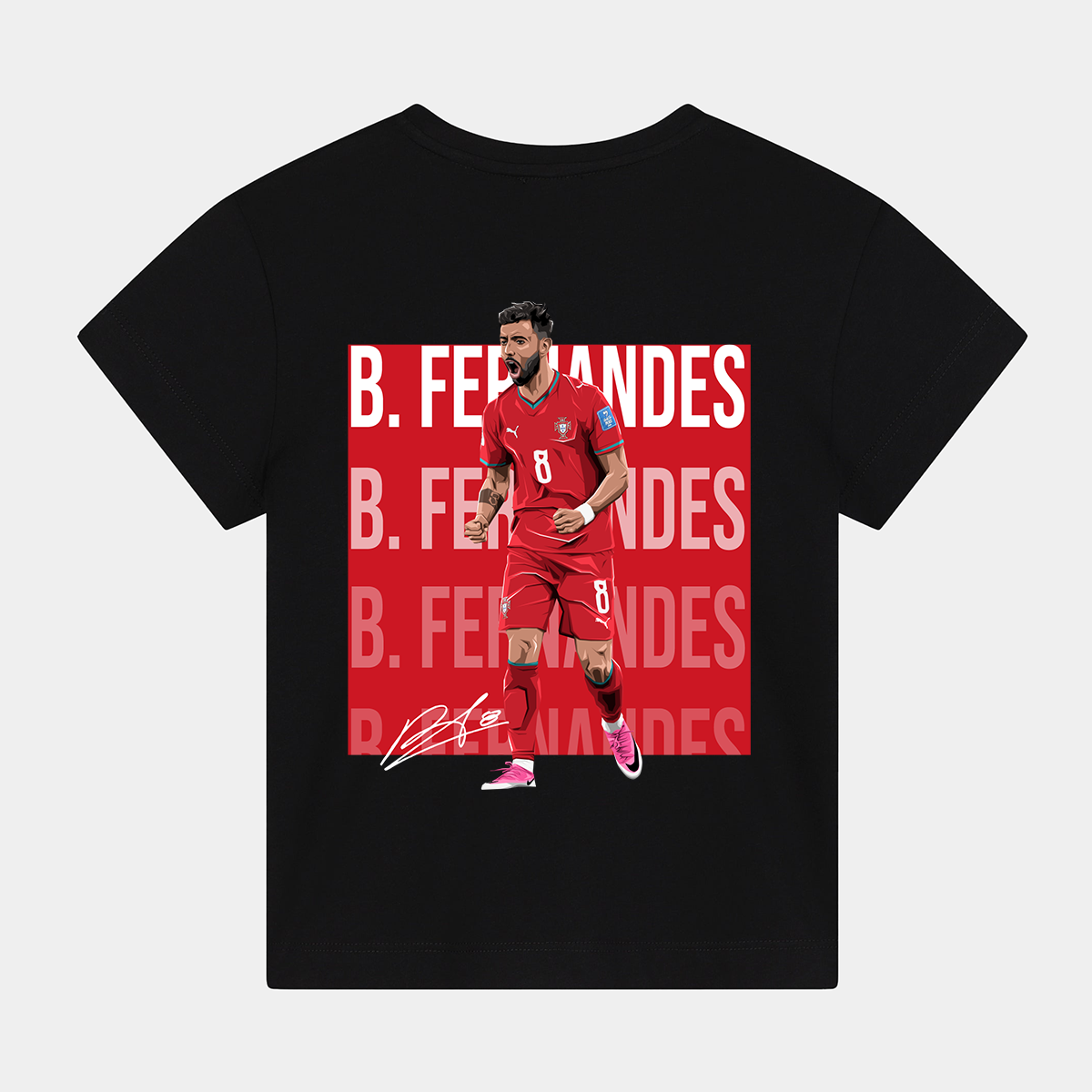 Bruno Fernandes Portugal World Cup 26 Home Shirt