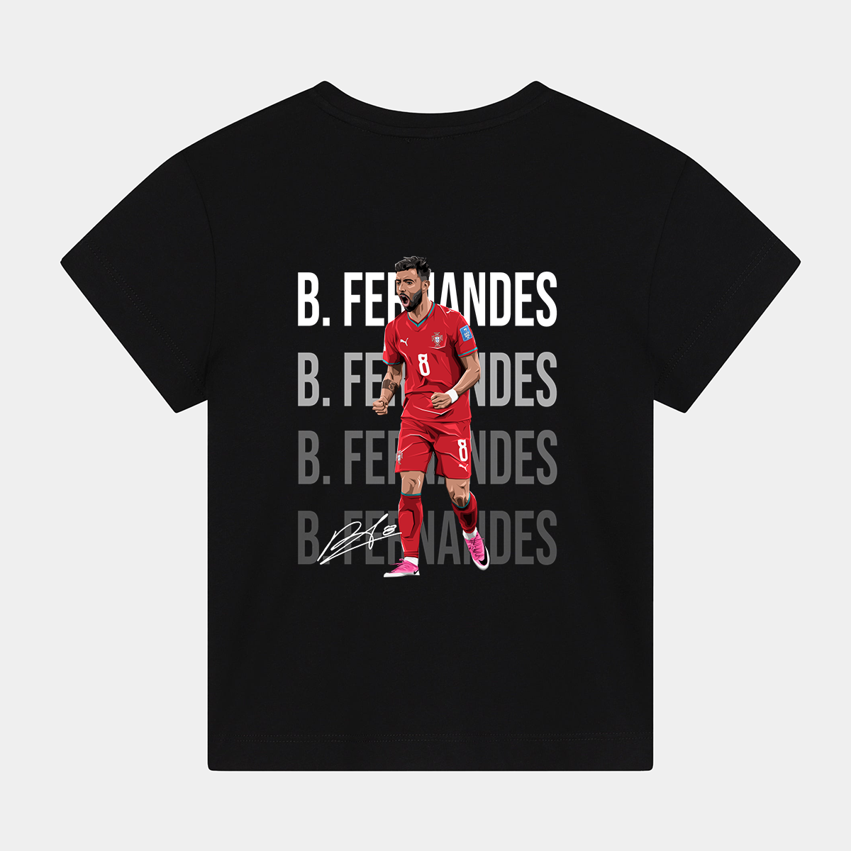 Bruno Fernandes Portugal World Cup 26 Home Shirt