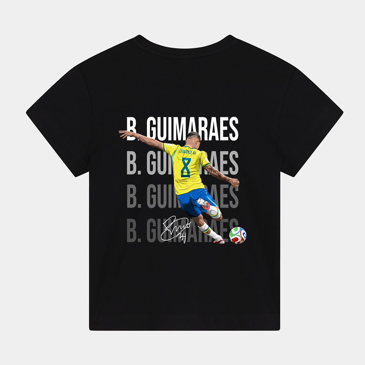 Bruno Guimaraes Brazil World Cup 26 Home Shirt