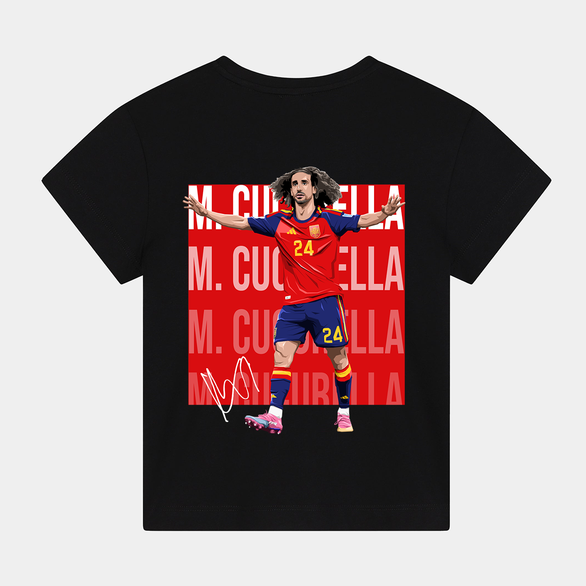Marc Cucurella Spain World Cup 26 Home Shirt