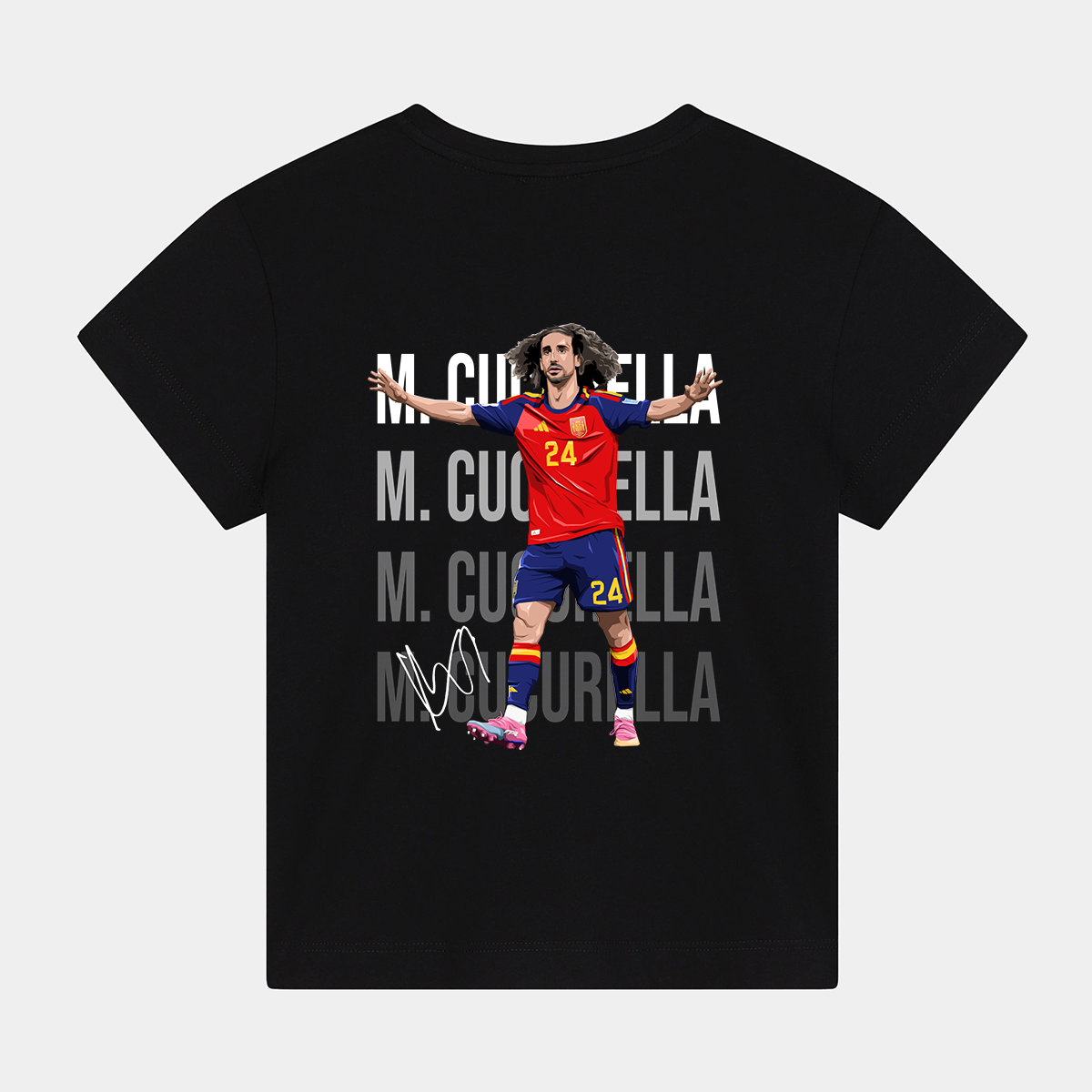 Marc Cucurella Spain World Cup 26 Home Shirt