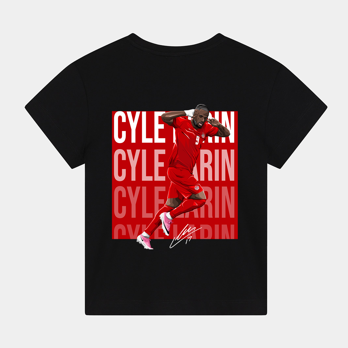 Cyle Larin Canada World Cup 26 Home Shirt