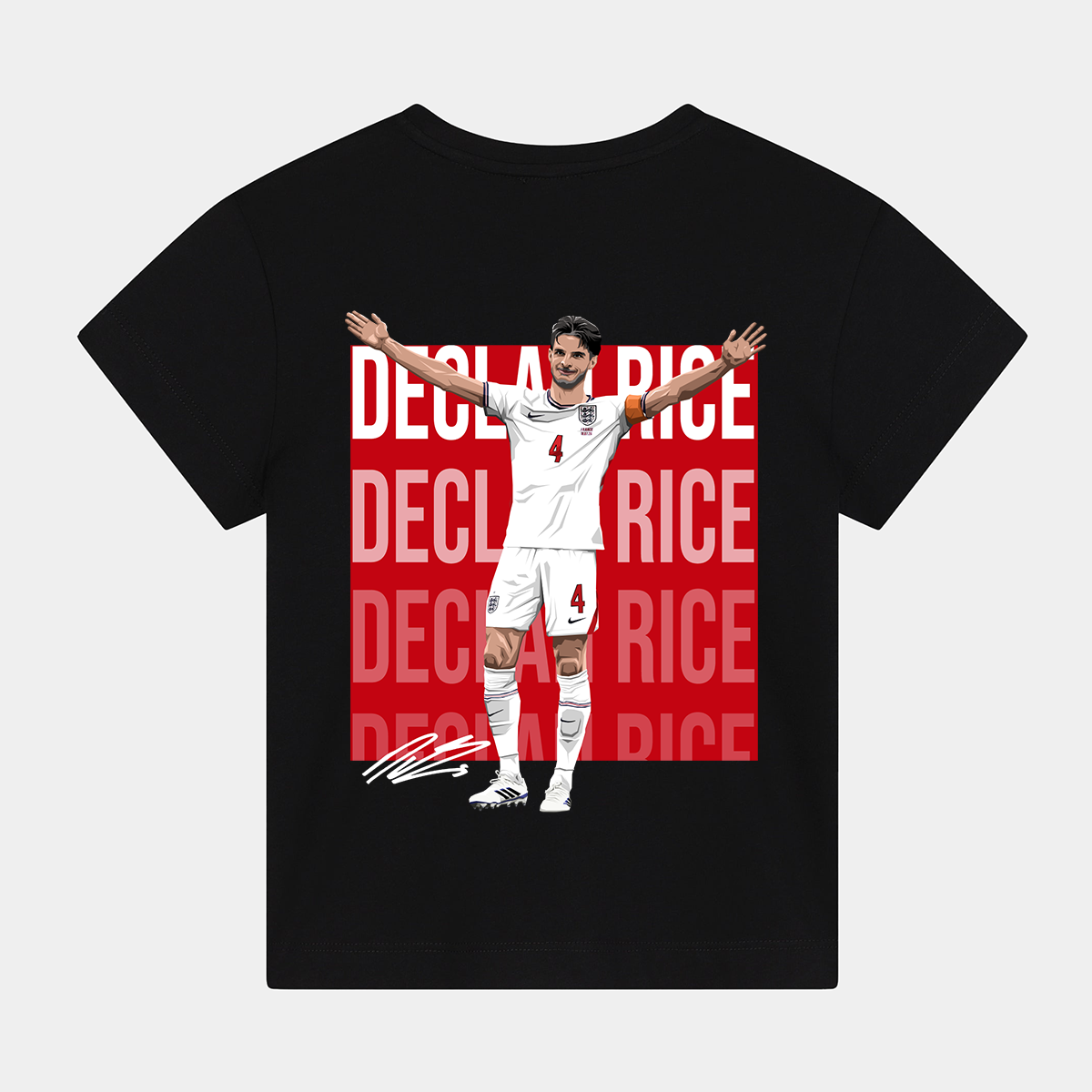 Declan Rice England World Cup 26 Home Shirt