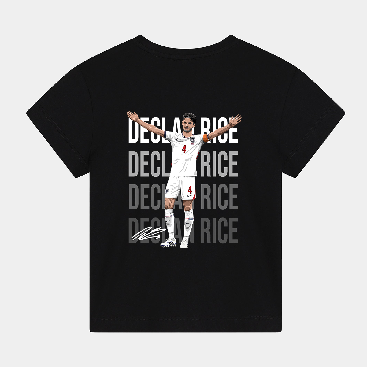 Declan Rice England World Cup 26 Home Shirt