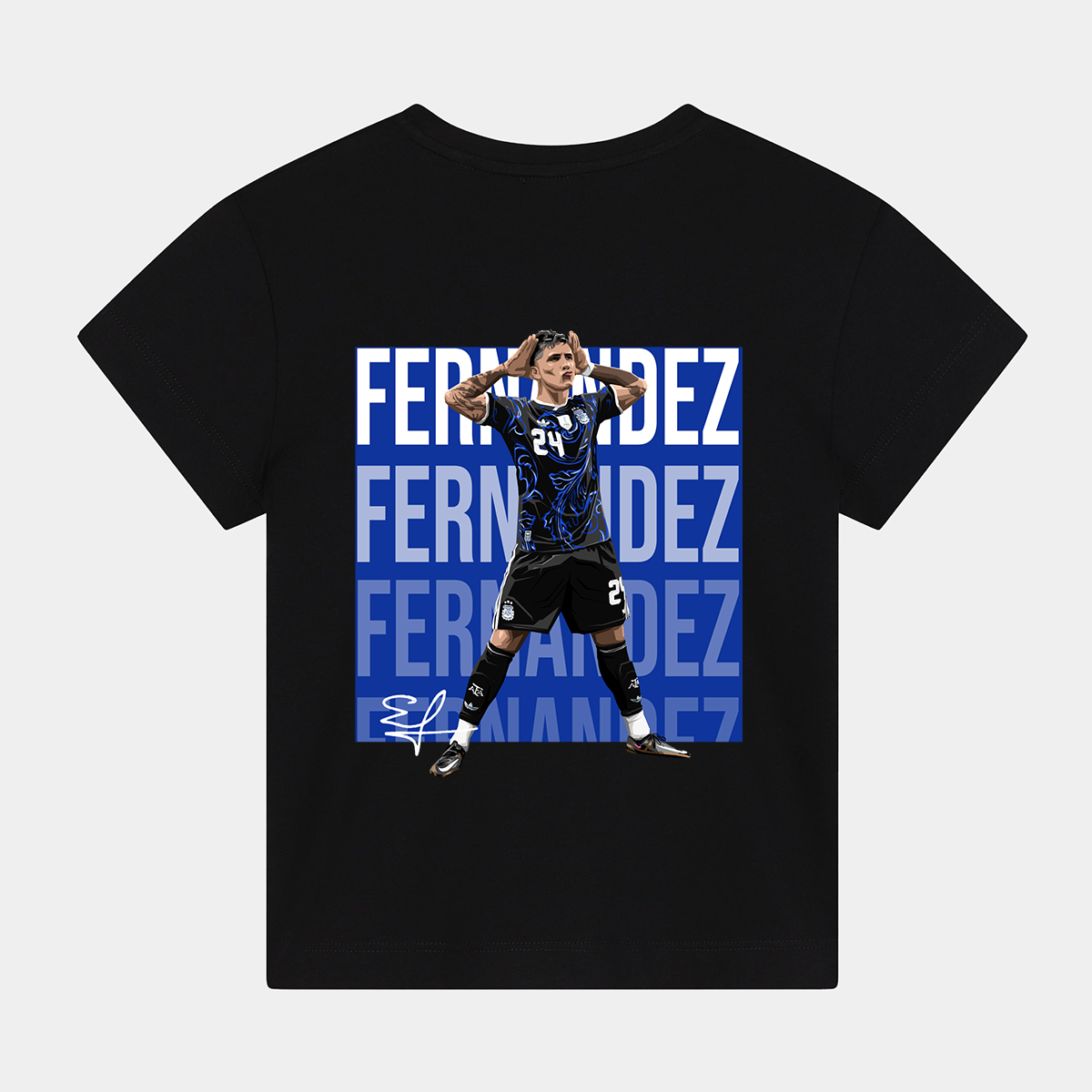 Enzo Fernandez Argentina World Cup 26 Away Shirt