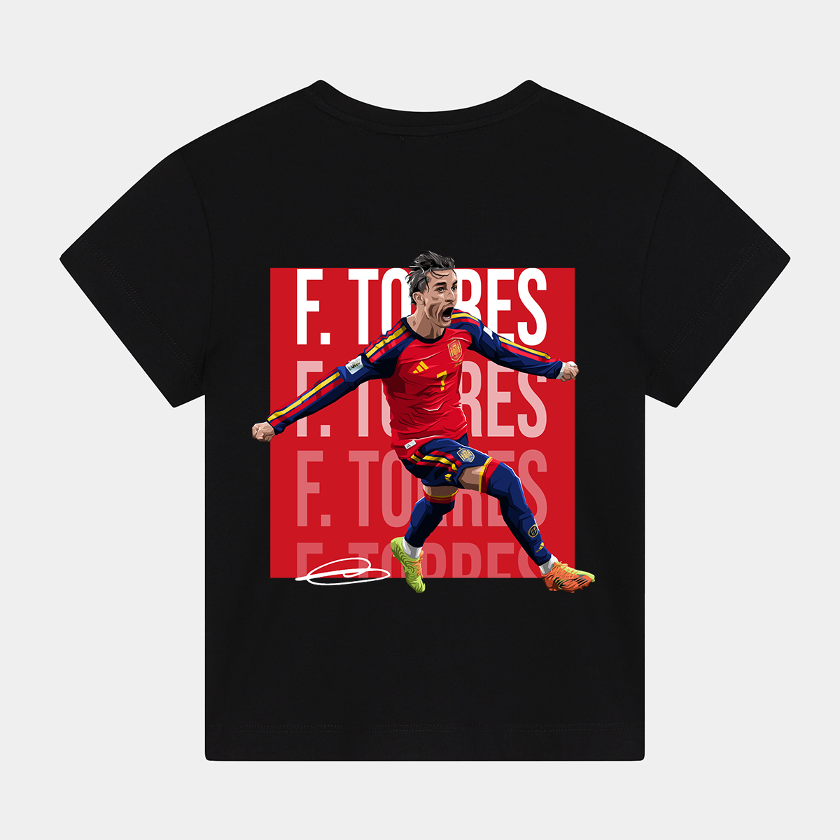 Ferran Torres Spain World Cup 26 Home Shirt