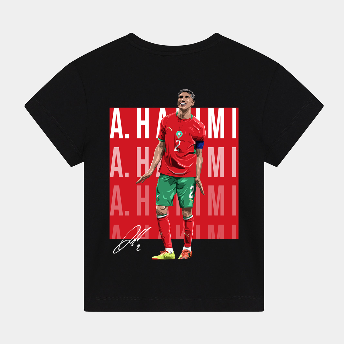 Achraf Hakimi Morocco World Cup 26 Home Shirt