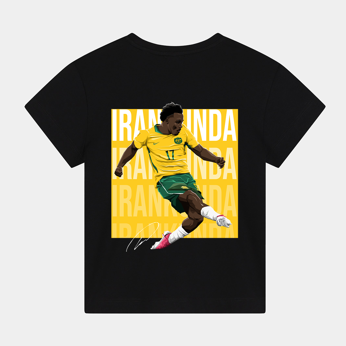 Nestory Irankunda Australia World Cup 26 Home Shirt