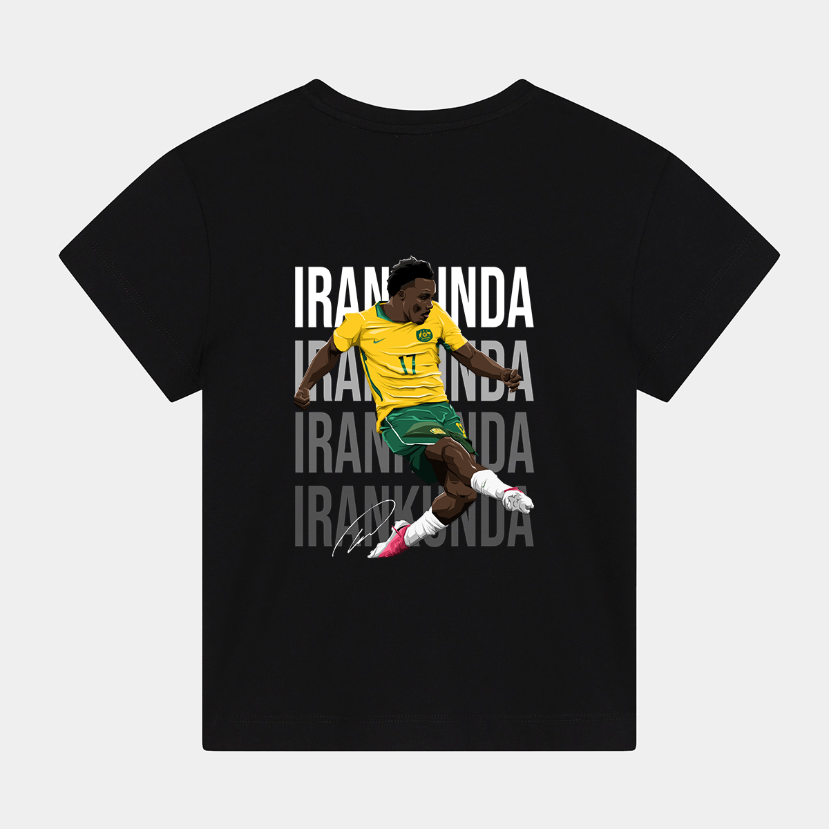 Nestory Irankunda Australia World Cup 26 Home Shirt