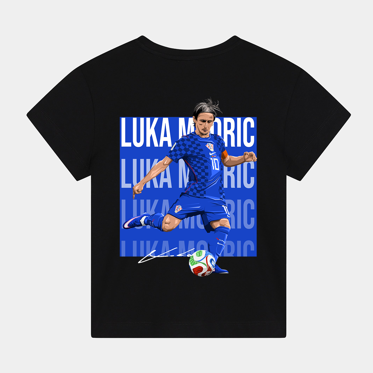 Luka Modric Croatia World Cup 26 Away Shirt