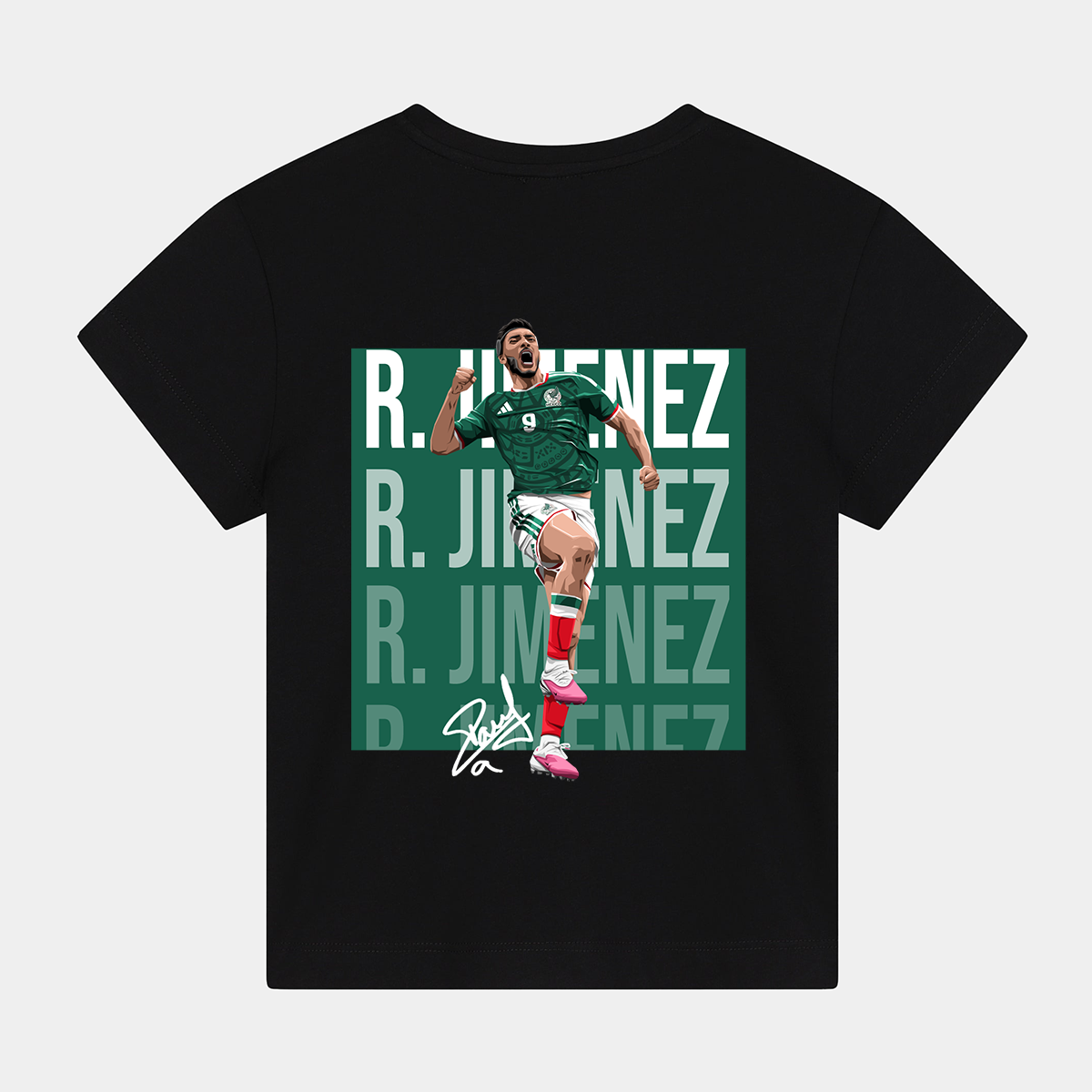 Raul Jimenez Mexico World Cup 26 Home Shirt