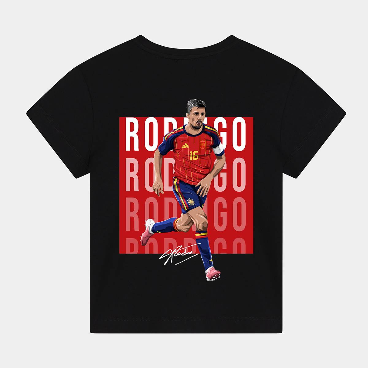 Rodri Spain World Cup 26 Home Shirt
