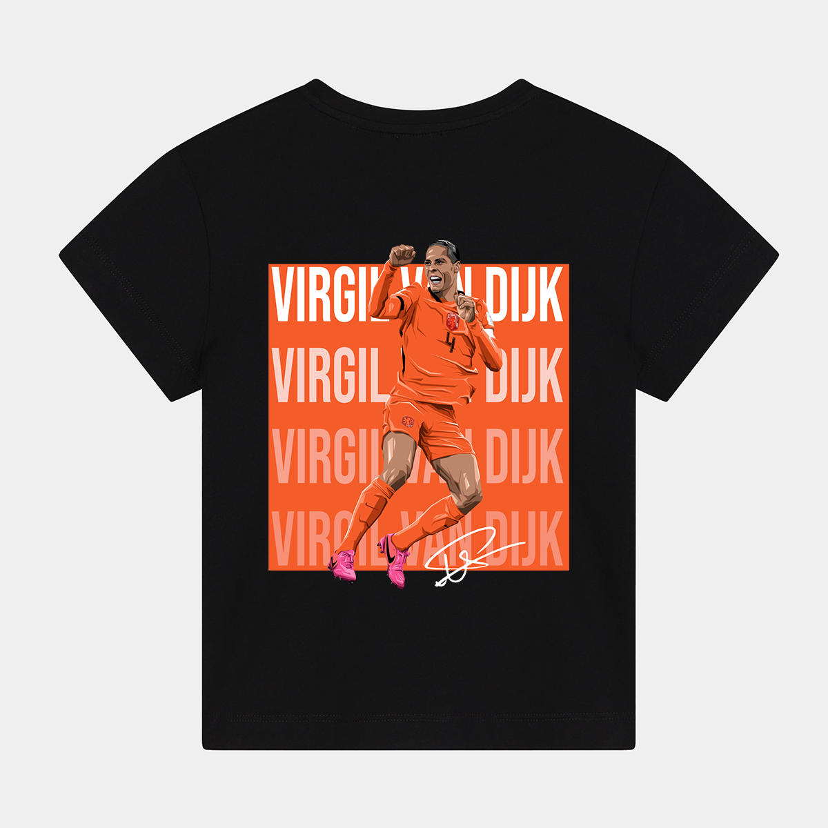 Virgil Van Dijk Netherlands World Cup 26 Home Shirt