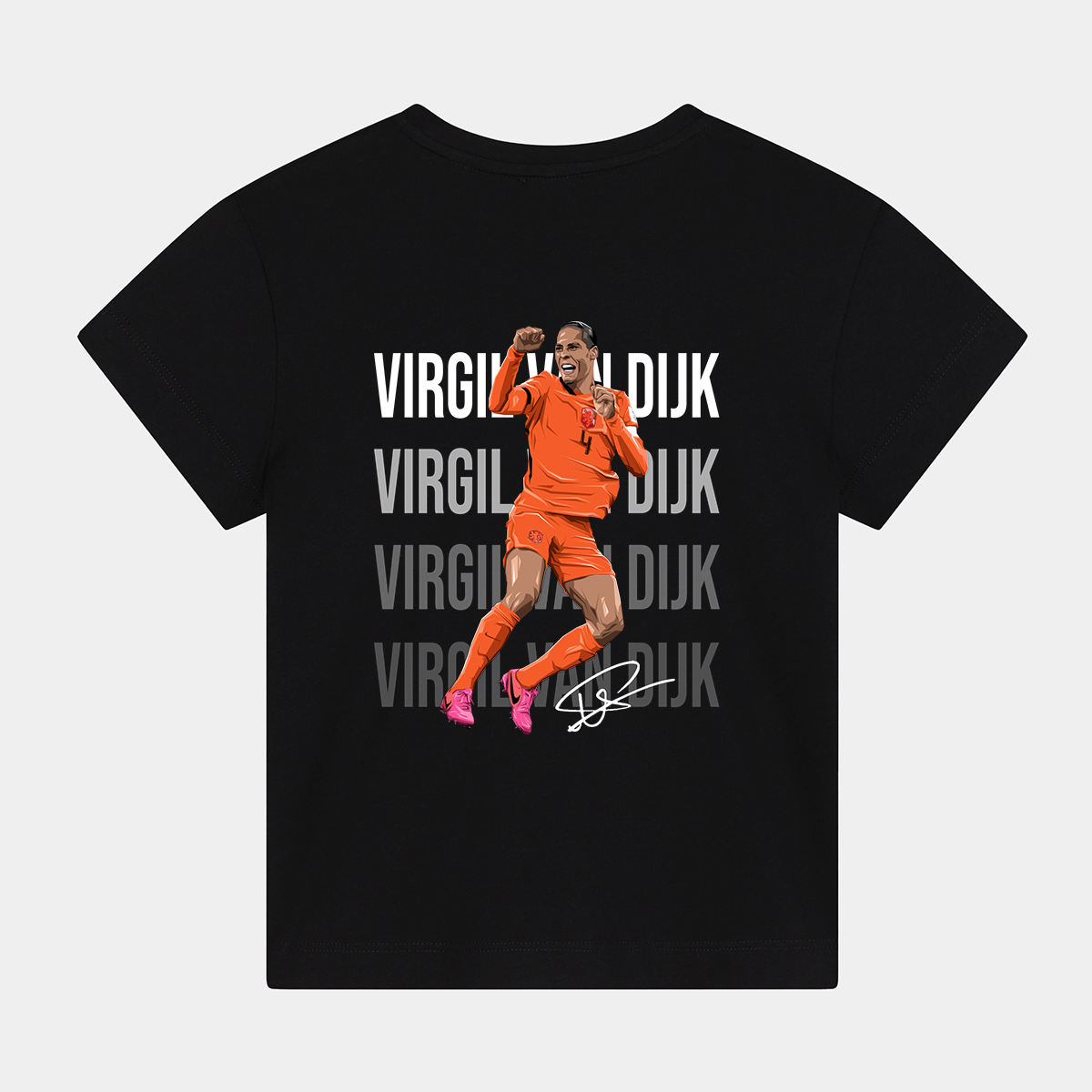 Virgil Van Dijk Netherlands World Cup 26 Home Shirt