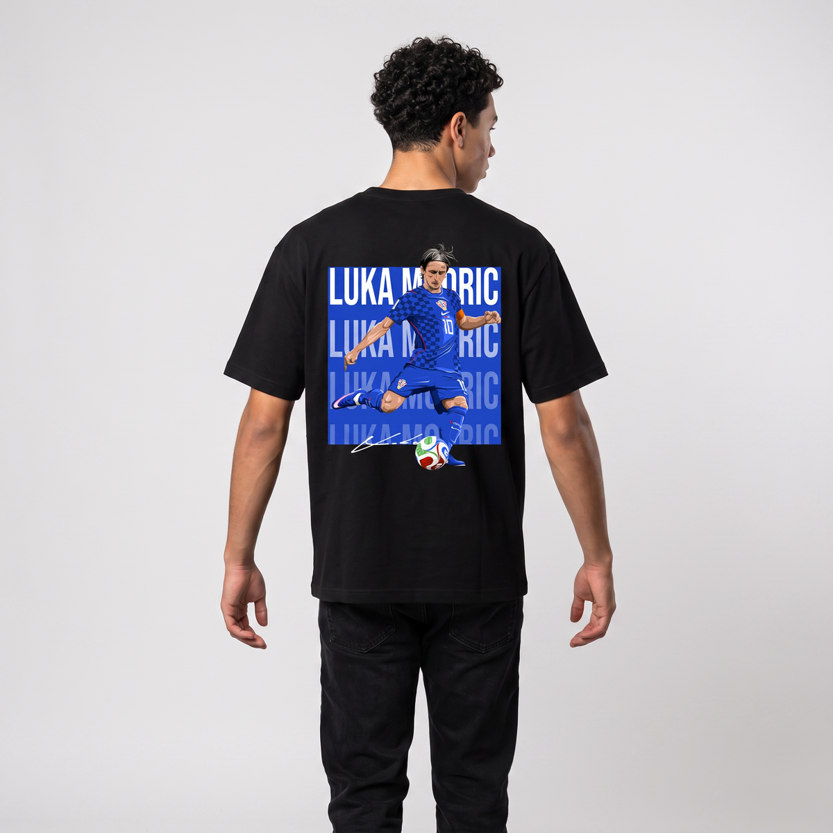 Luka Modric Croatia World Cup 26 Away Shirt