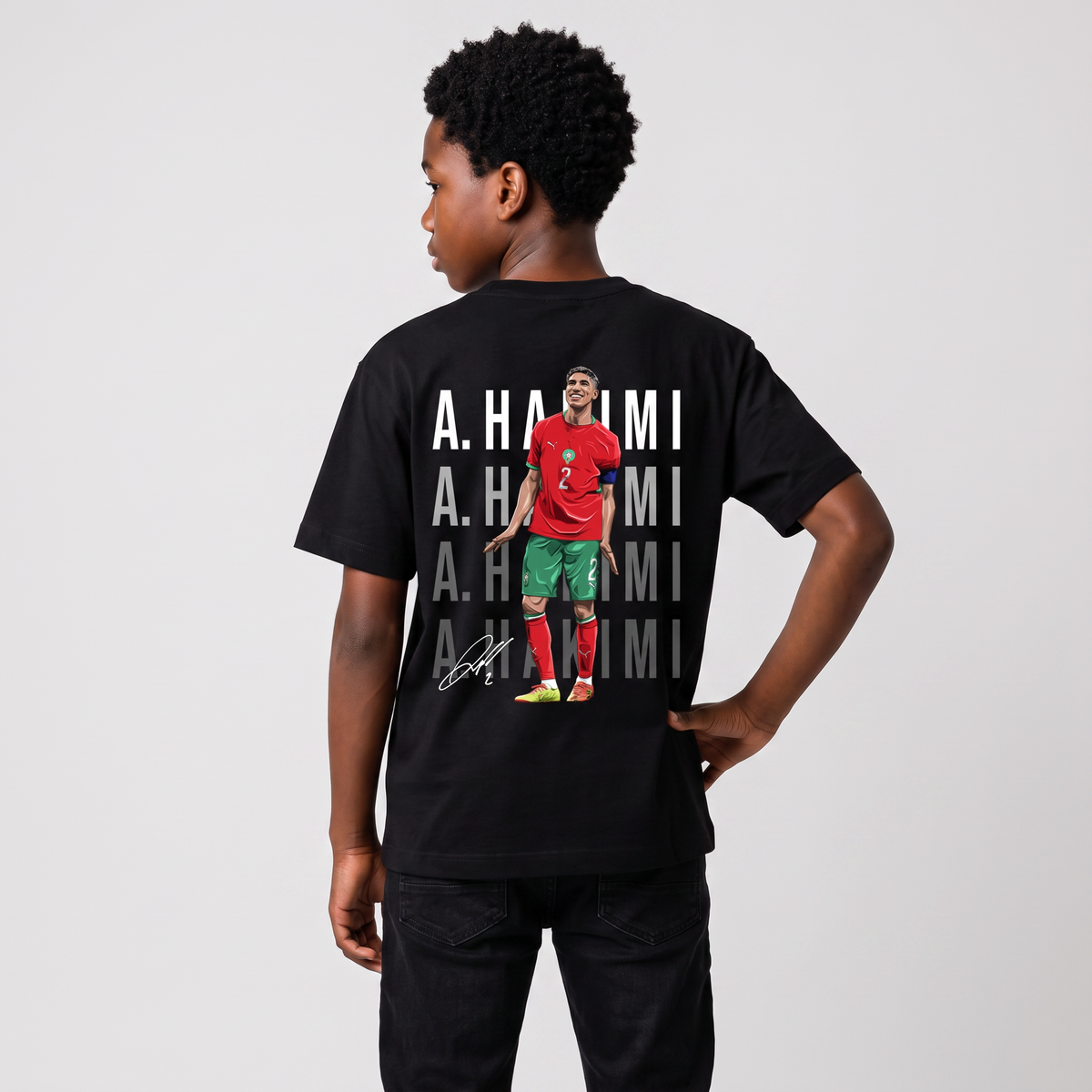 Achraf Hakimi Morocco World Cup 26 Home Shirt
