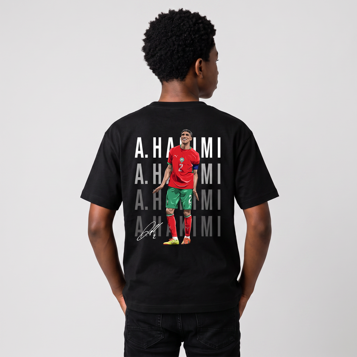 Achraf Hakimi Morocco World Cup 26 Home Shirt