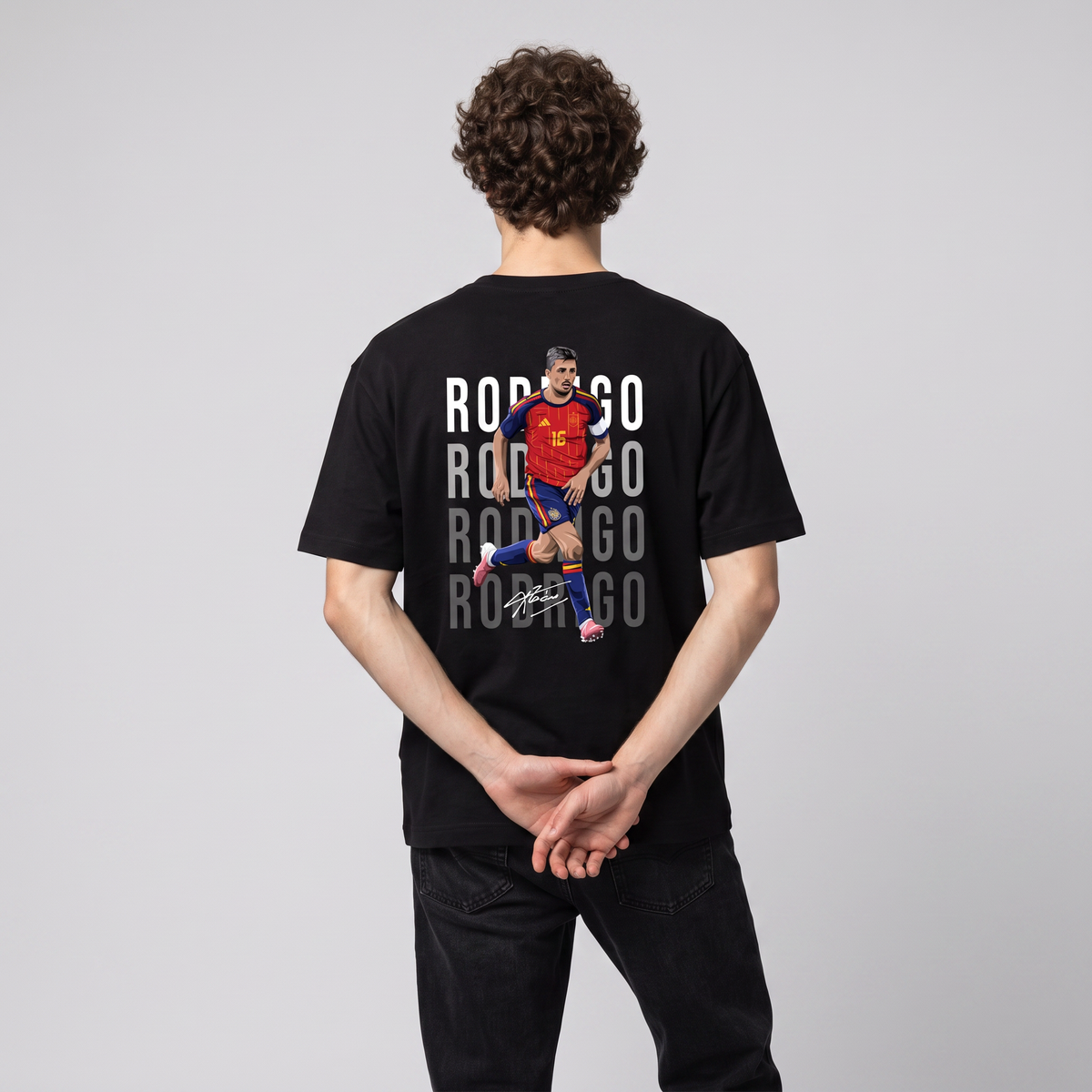 Rodri Spain World Cup 26 Home Shirt