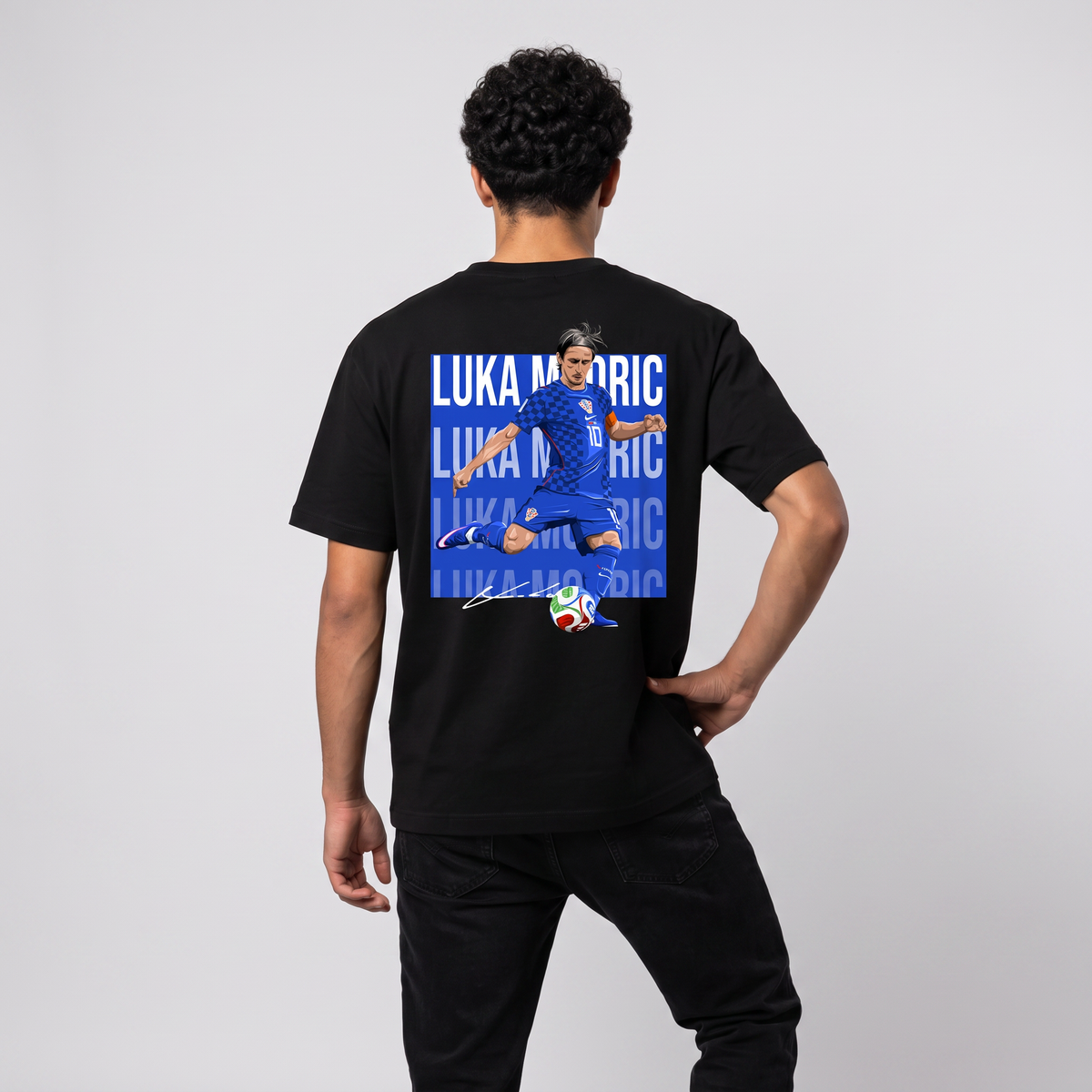 Luka Modric Croatia World Cup 26 Away Shirt