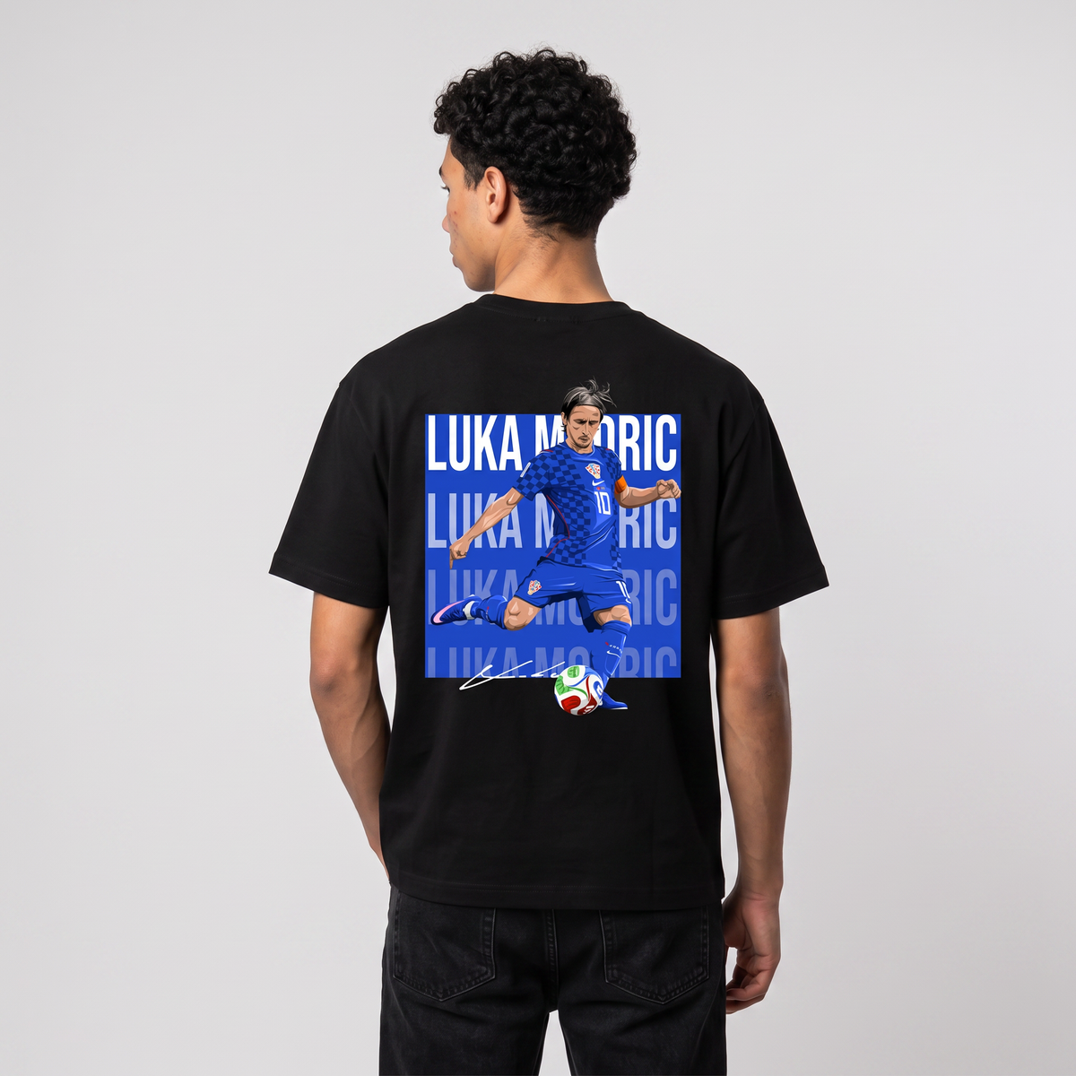Luka Modric Croatia World Cup 26 Away Shirt