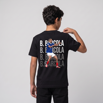 Bradley Barcola France World Cup 26 Home Shirt