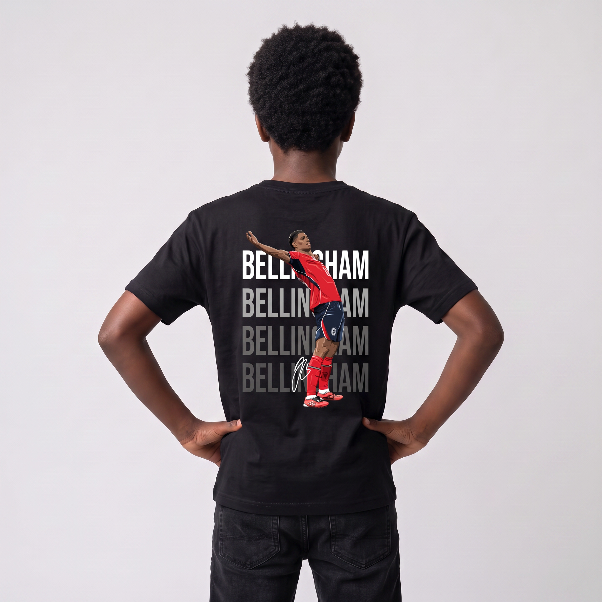 Jude Bellingham England World Cup 26 Away Shirt