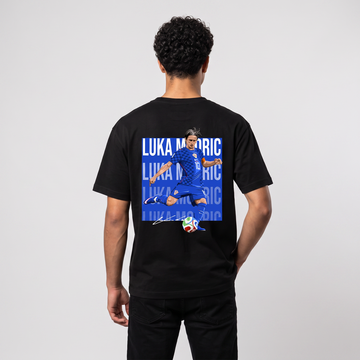 Luka Modric Croatia World Cup 26 Away Shirt
