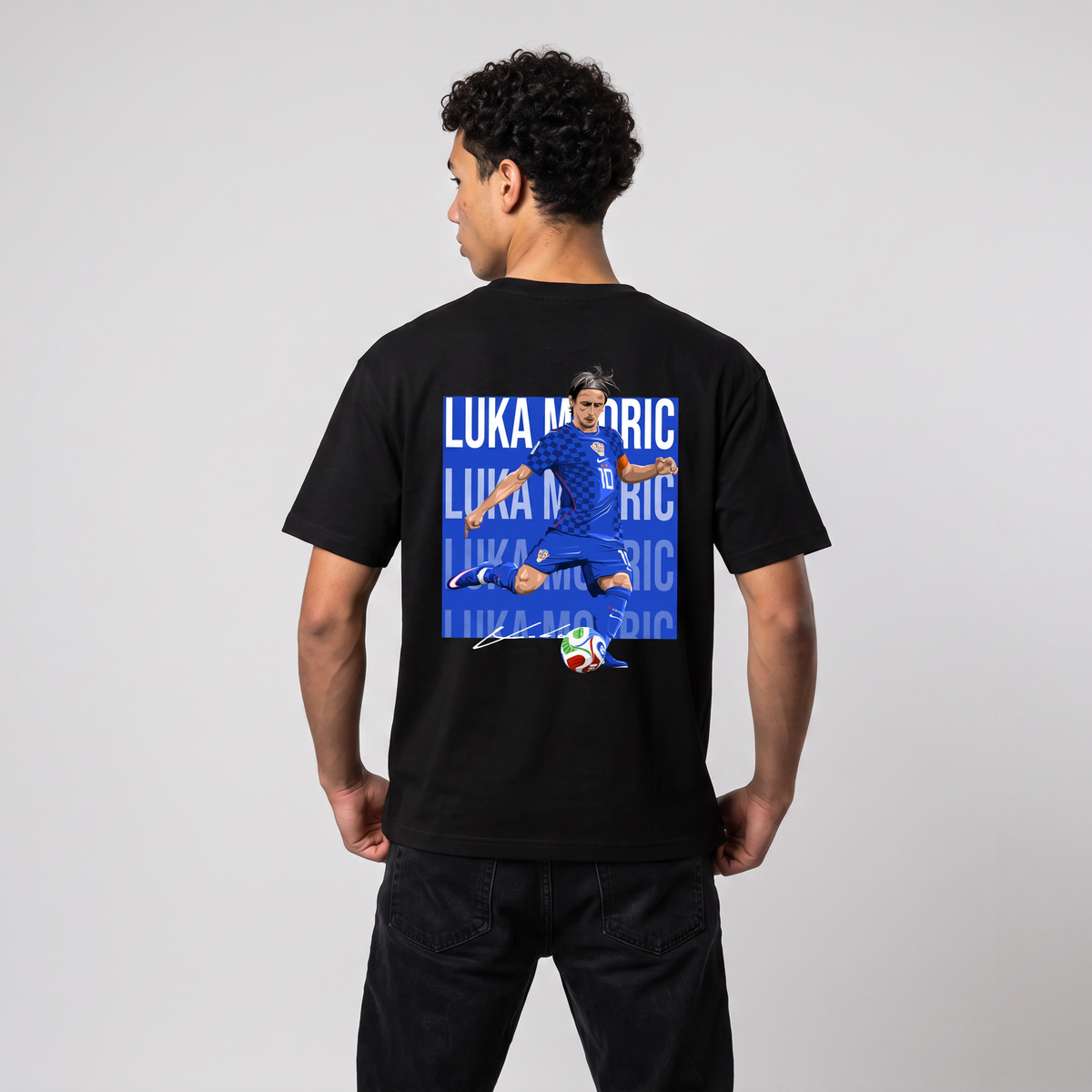 Luka Modric Croatia World Cup 26 Away Shirt