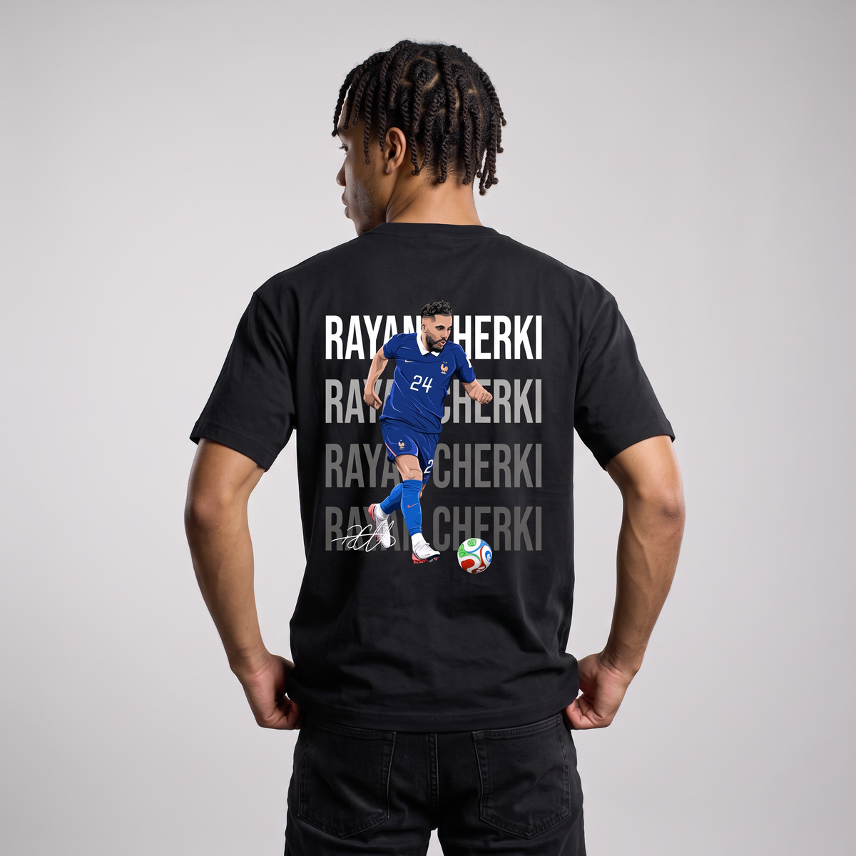 Rayan Cherki France World Cup 26 Home Shirt