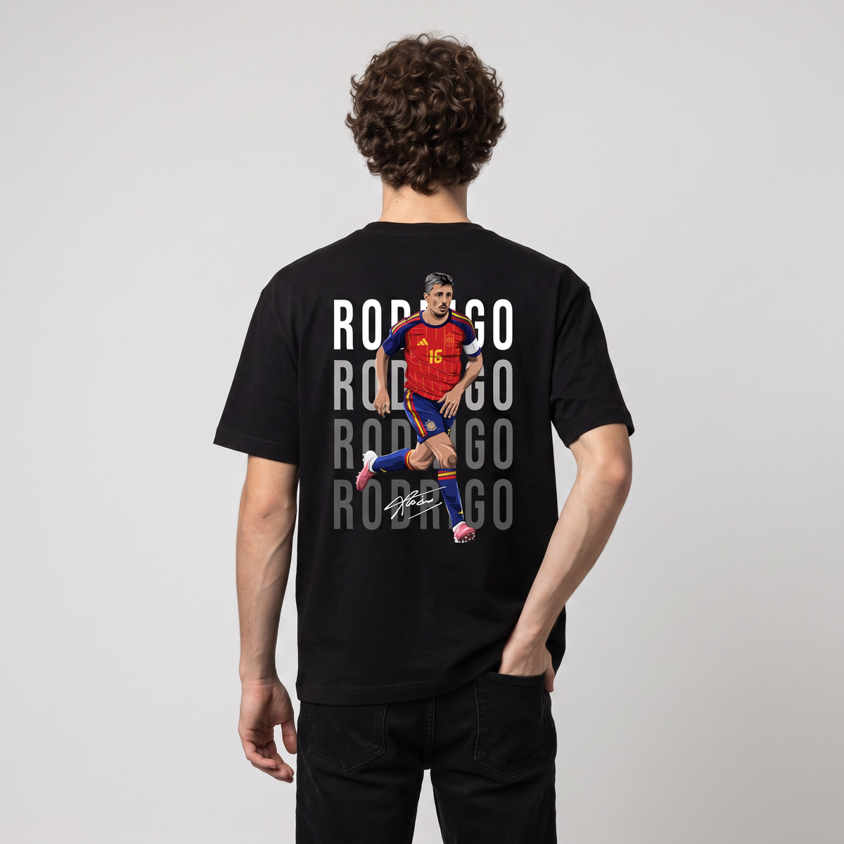 Rodri Spain World Cup 26 Home Shirt