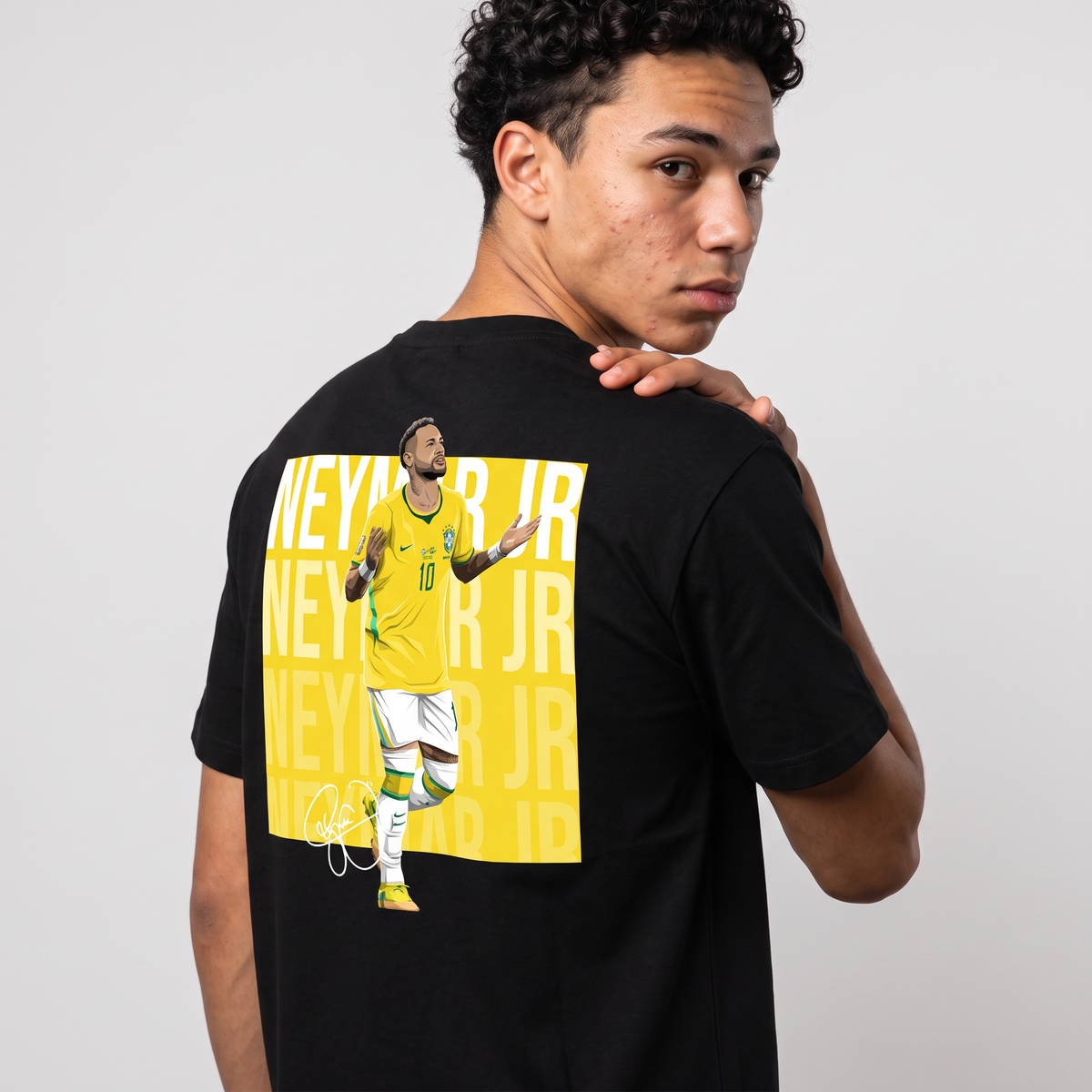 Neymar Jr Brazil World Cup 26 Home Shirt