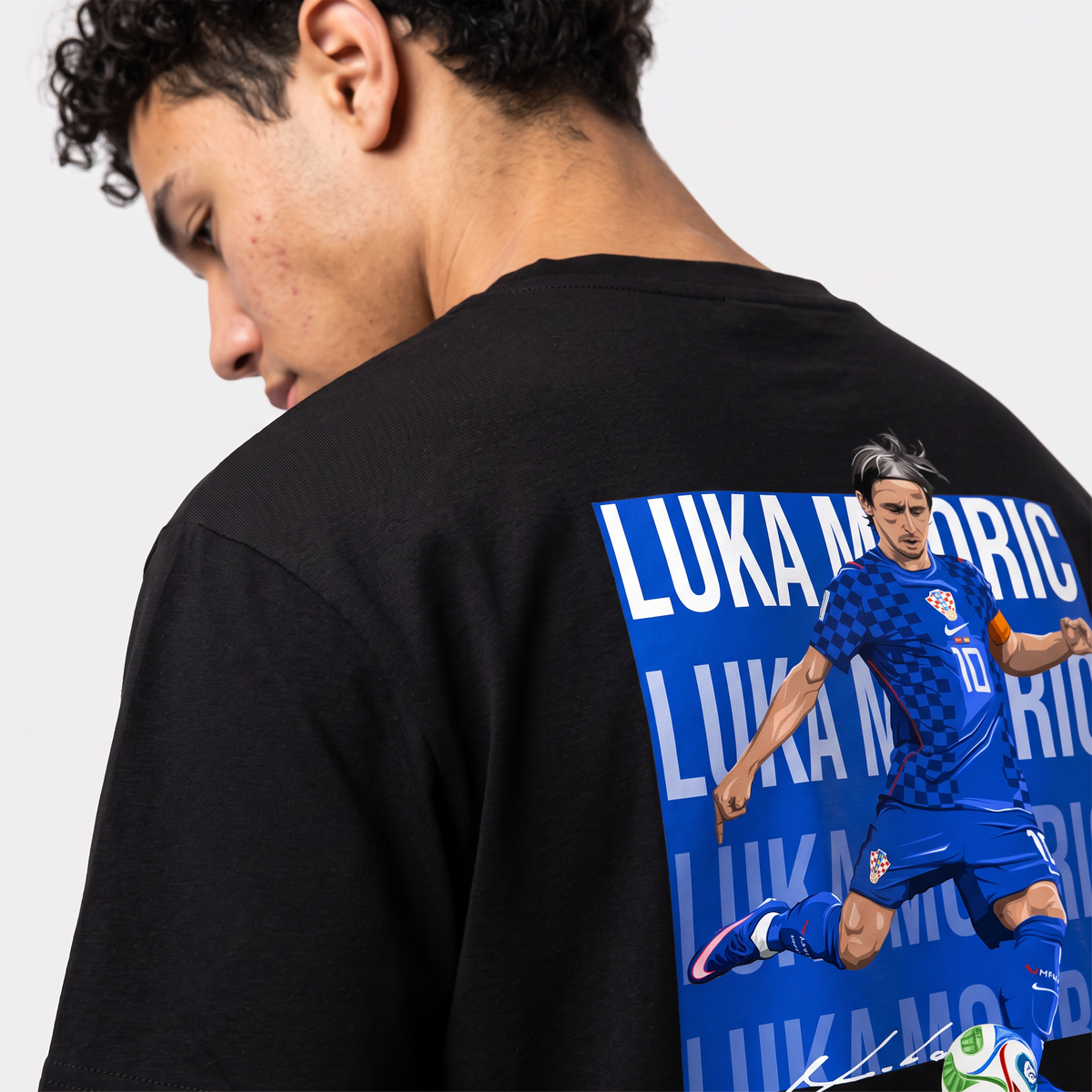 Luka Modric Croatia World Cup 26 Away Shirt