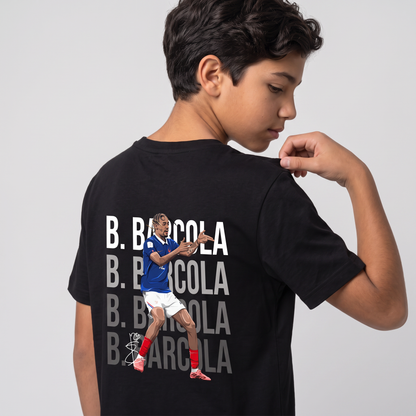 Bradley Barcola France World Cup 26 Home Shirt