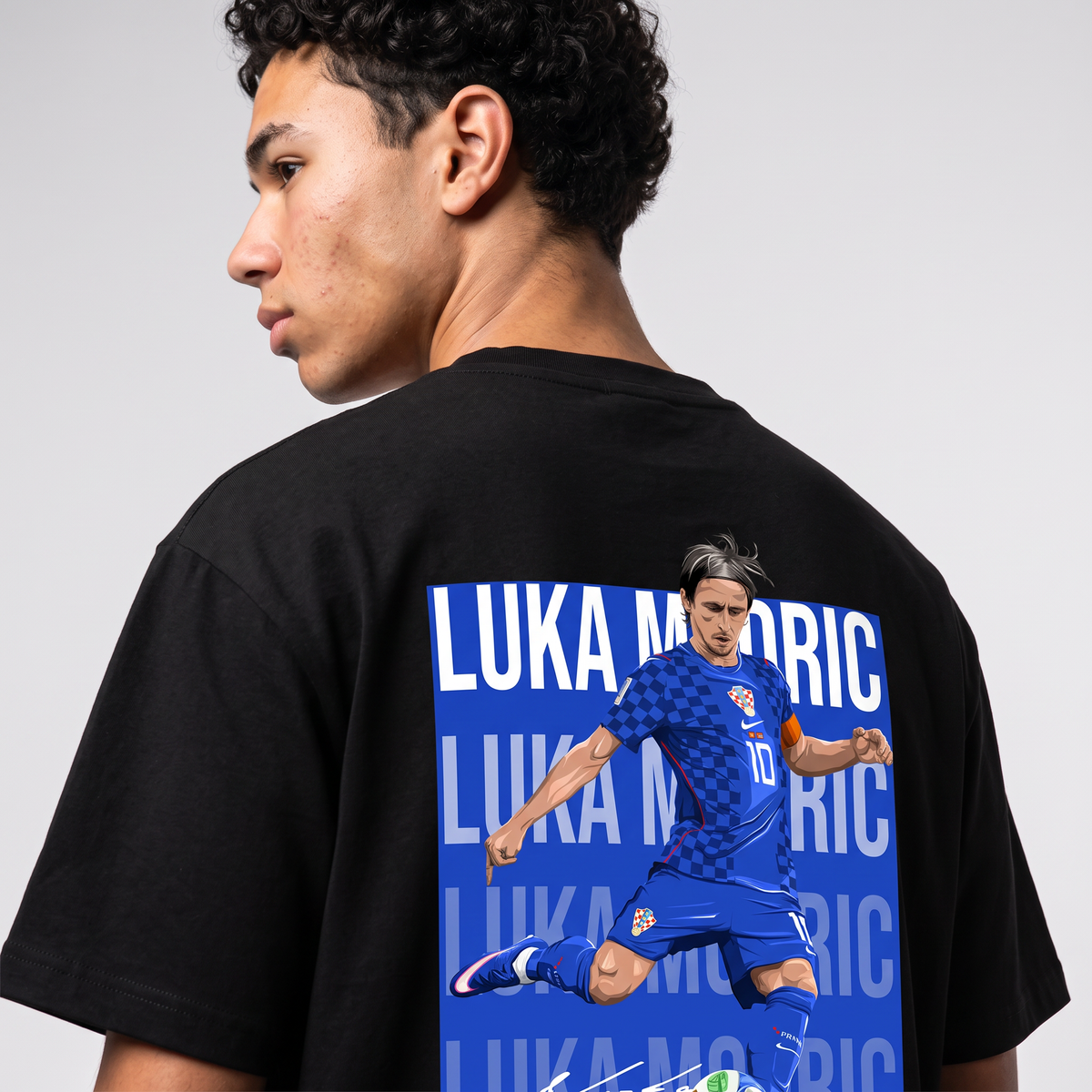Luka Modric Croatia World Cup 26 Away Shirt