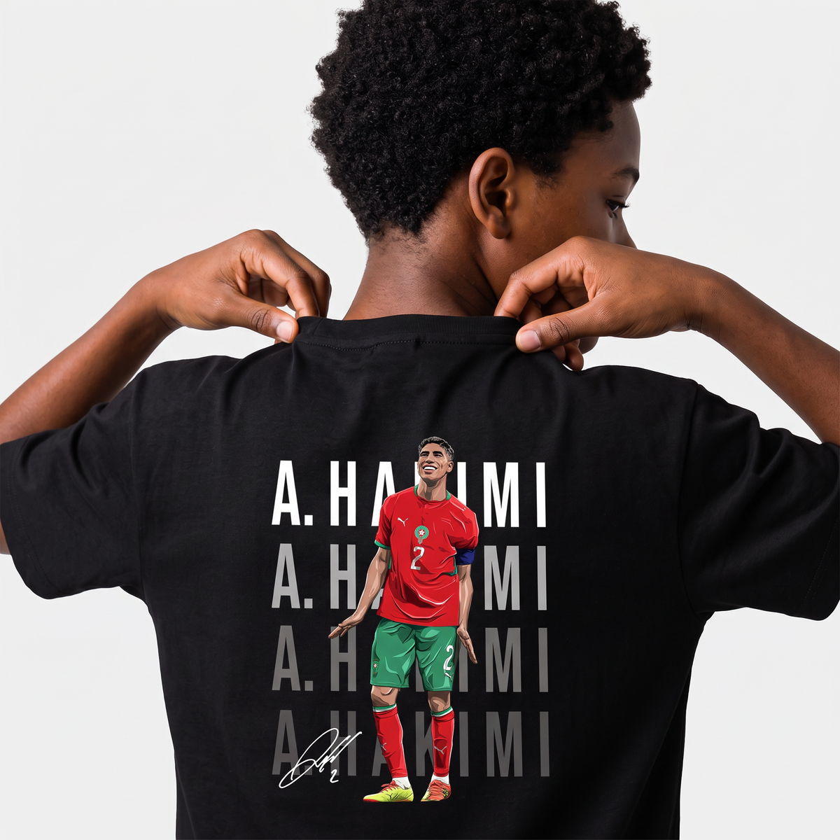 Achraf Hakimi Morocco World Cup 26 Home Shirt