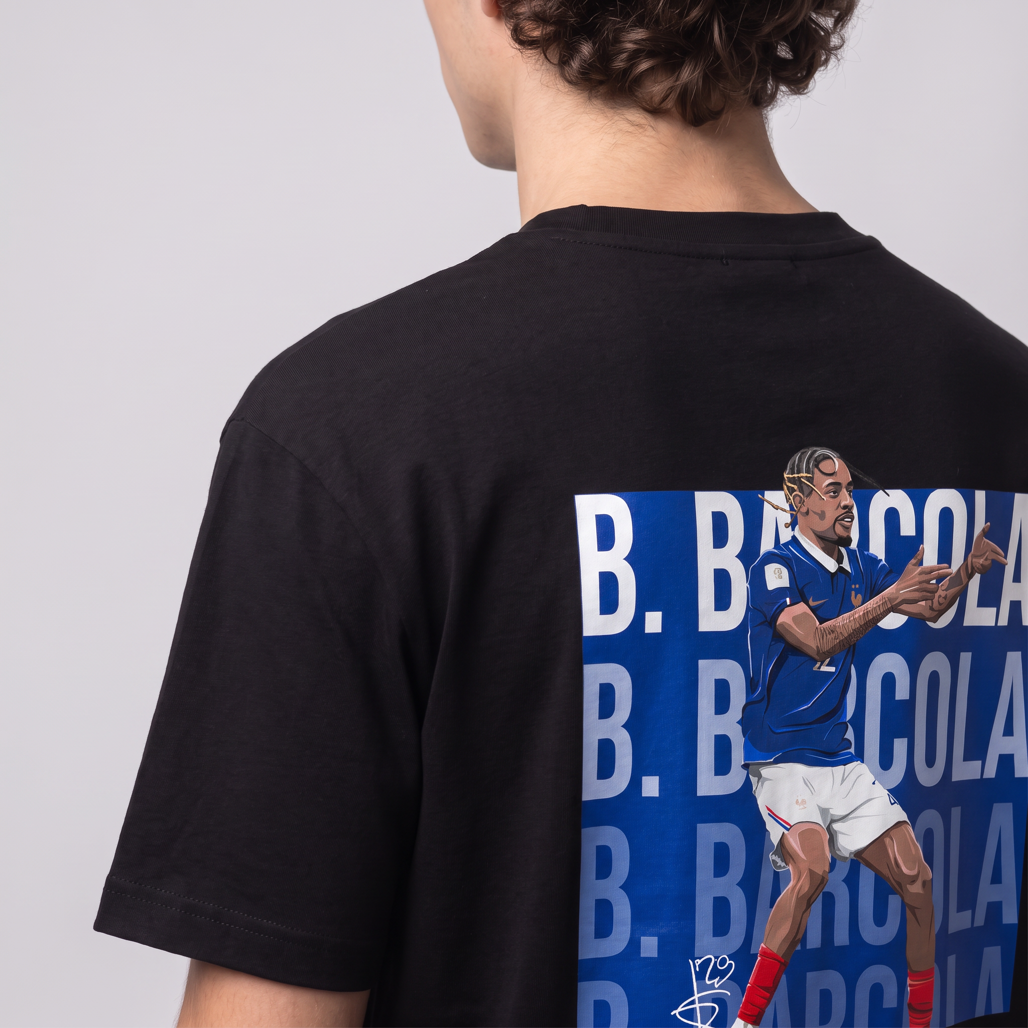 Bradley Barcola France World Cup 26 Home Shirt