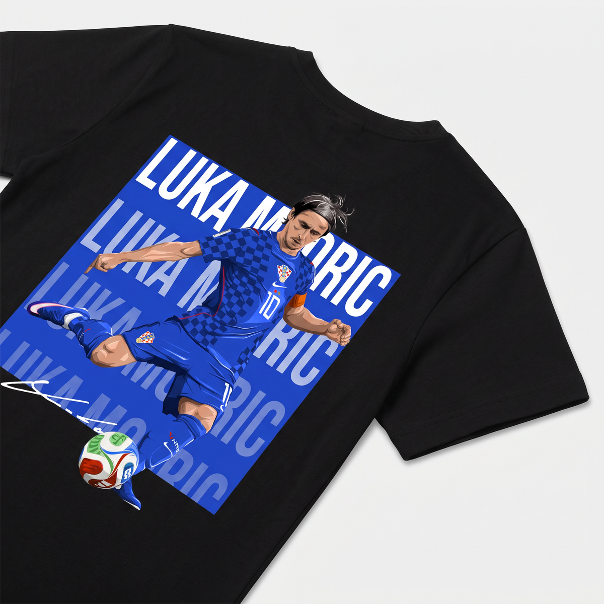 Luka Modric Croatia World Cup 26 Away Shirt