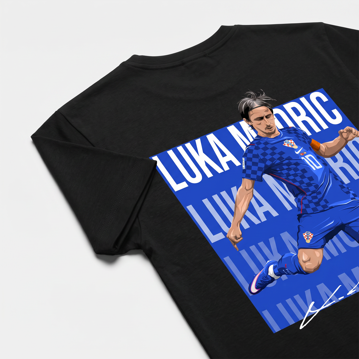 Luka Modric Croatia World Cup 26 Away Shirt